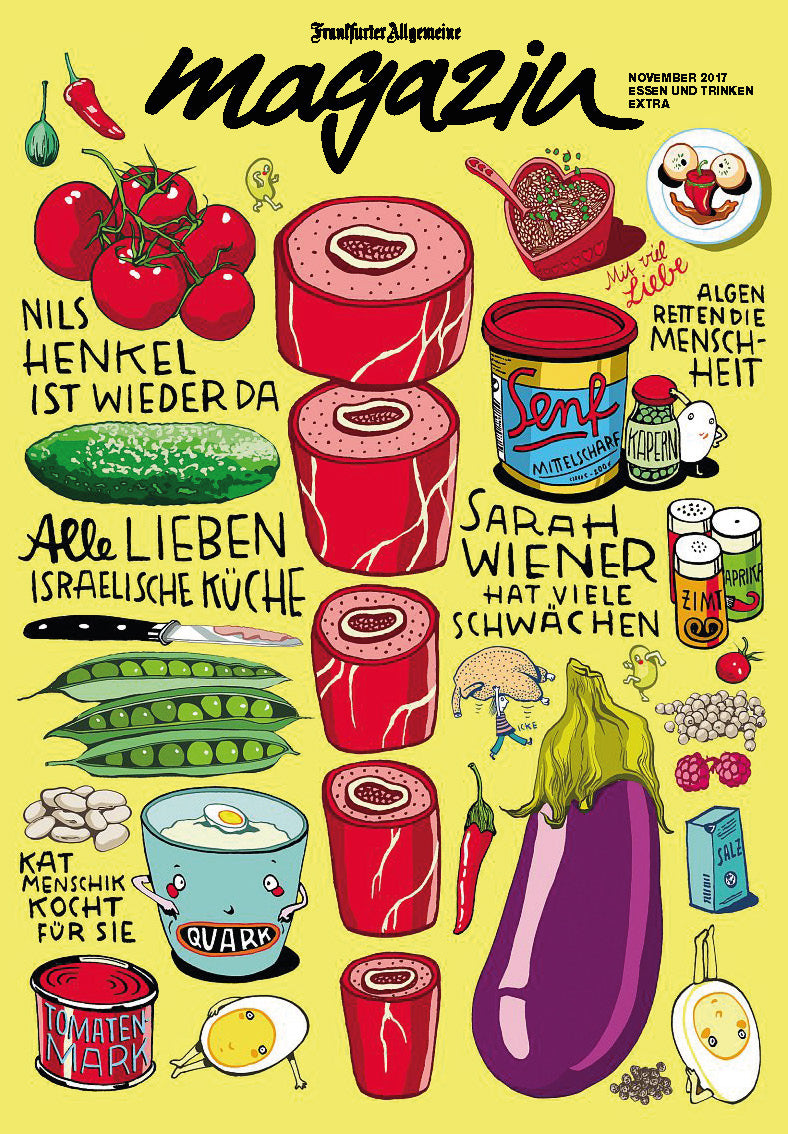 Familienportrait im FAZ Magazin