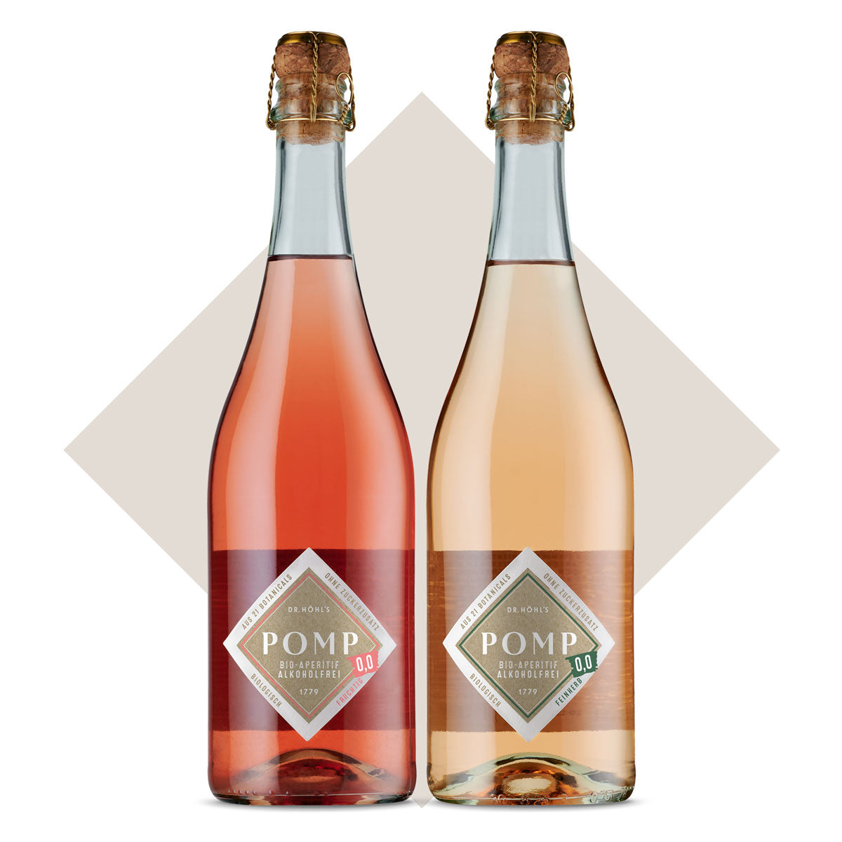 Alkoholfreier Aperitif Bio 0,0 von POMP