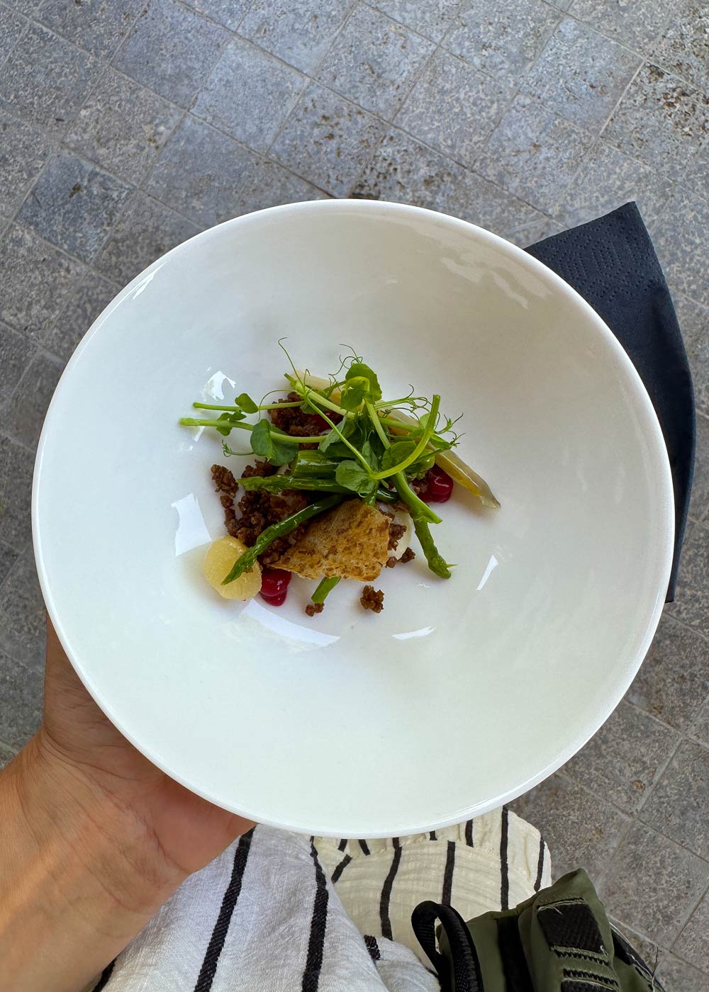 gourmet kreation vorspeise der villa merton küchenparty