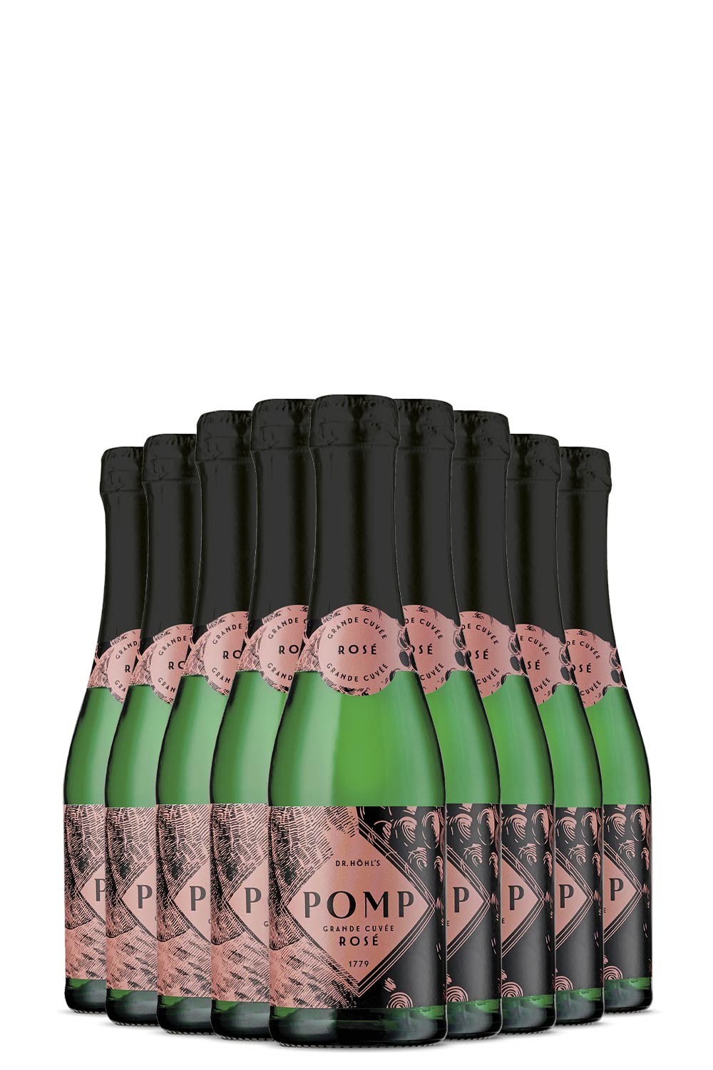 freisteller 24 rose sekt piccolos