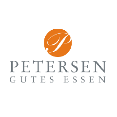 grafik logo petersen feinkost frankfurt