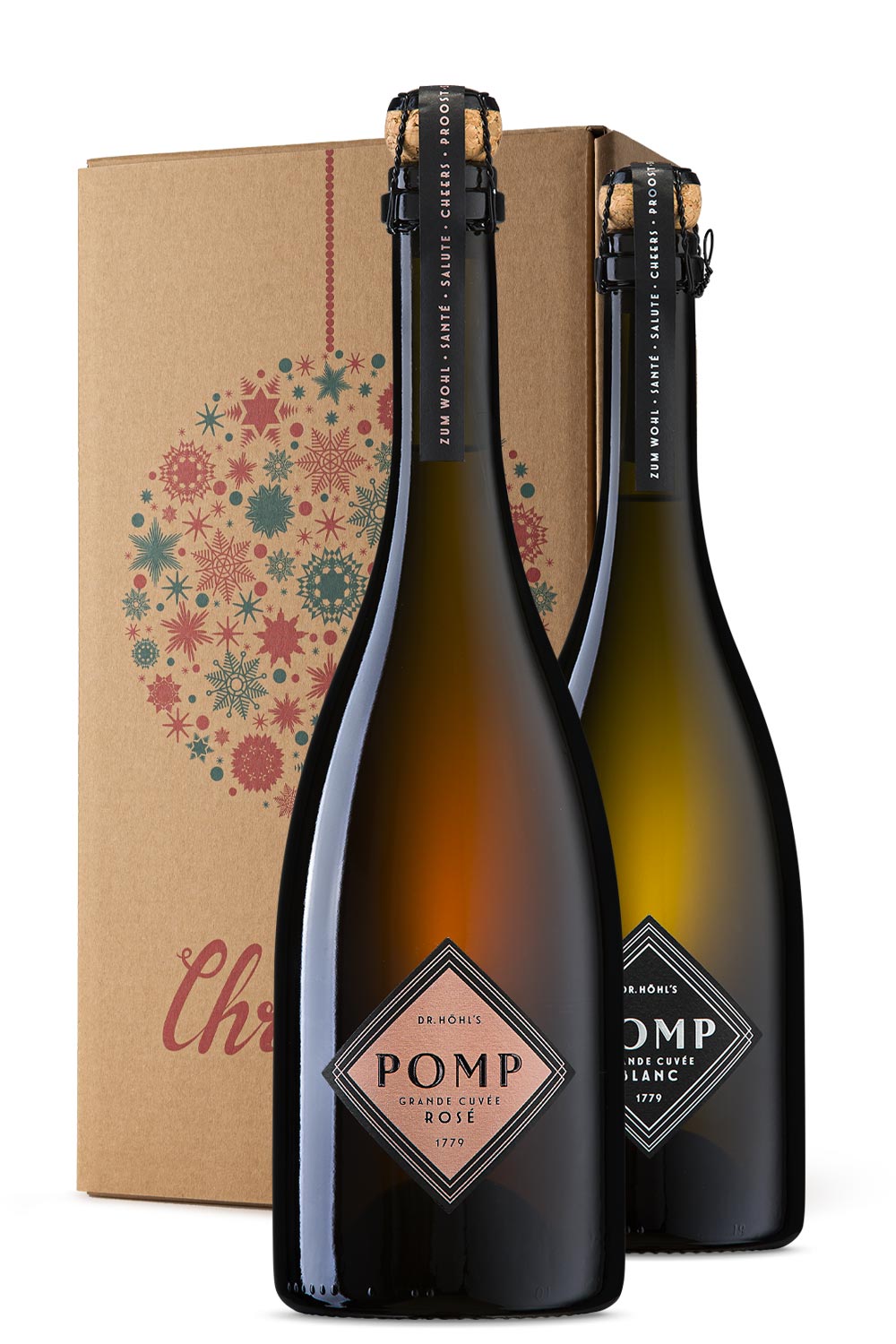 Gourmet Geschenkbox „Merry Christmas“ Grande Cuvée Duo