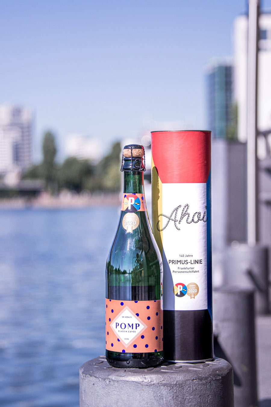 pomp sekt 140 jahre primuslinie schiffahrt frankfurt special edition geschenkbox