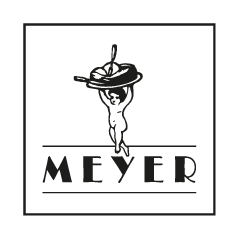 logo grafik meyer feinkost und restaurants frankfurt