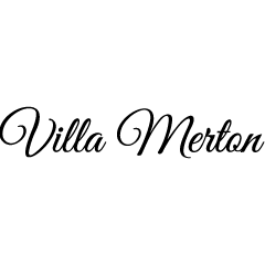 logo grafik villa merton restaurant frankfurt