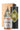 naturkarton mit weihnachtsbaum motiv geschenkset mit apothekerflasche apfelessig honig und schwarze dose mit premium olivenöl 