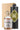 geschenkset aus apothekerflasche mit apfelessig honig mischung und einer schwarzen dose mit premium olivenöl 